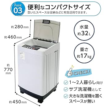 one step 洗濯機　4.5キロ　一人暮らし用　2024年製 one step 洗濯機 4.5キロ 一人暮らし用 2024年製 Amazon | 洗濯